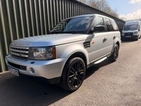 2007 57 LAND ROVER RANGE ROVER SPORT 3.6 TDV8 HSE AUTO ONLY 75K MILES SILVER