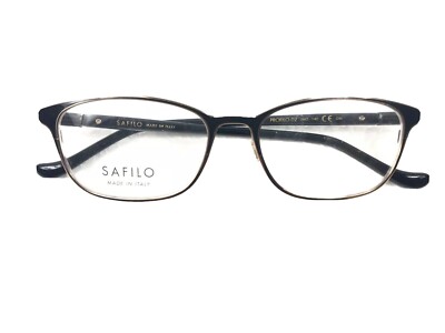 New Safilo Women s Black Gold Profilo 02 Eyeglasses