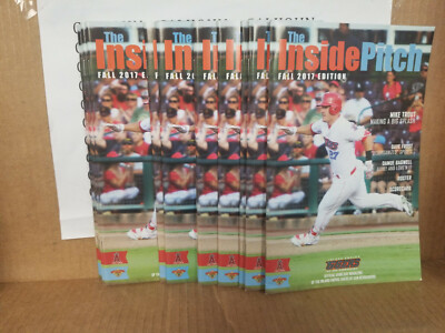 Mike Trout Inland Empire 66ers Game Day Program '17 Single A Rehab w/Jared Walsh