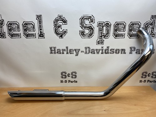 Vance & Hines Shortshots Staggered FRONT HEADER For Harley