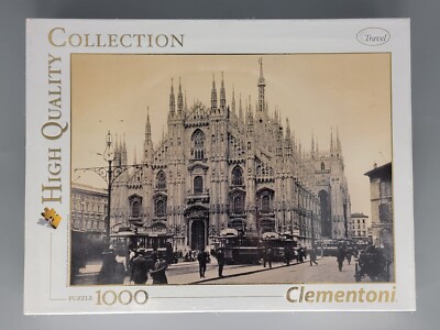 Clementoni ''Milano, 1910-1915'' 1000 Piece Puzzle High Quality Collection Travel