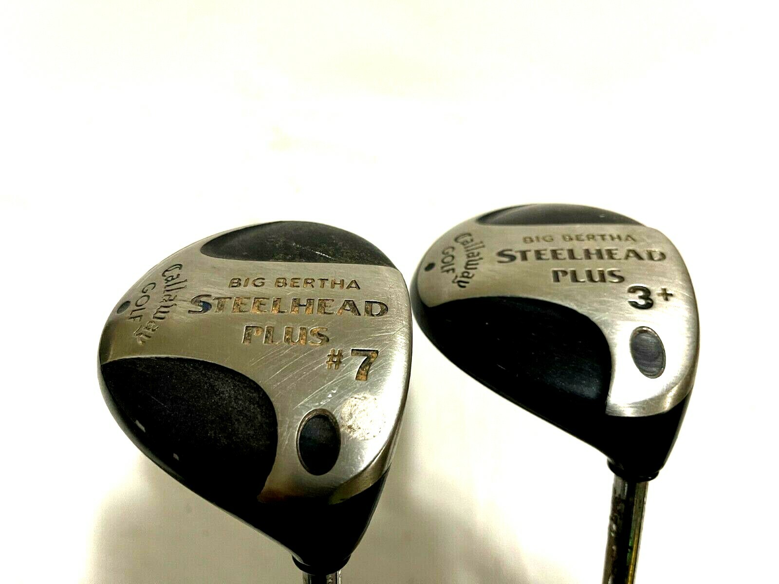 Callaway Big Bertha Steelhead Plus Set Of 2 Golf Clubs 7 & 3