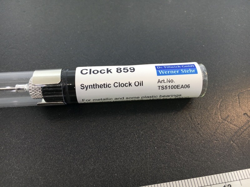 Etsyntha 859 Clock oiler 4 ml for Hermle and Urgos Movments with instructions eBay