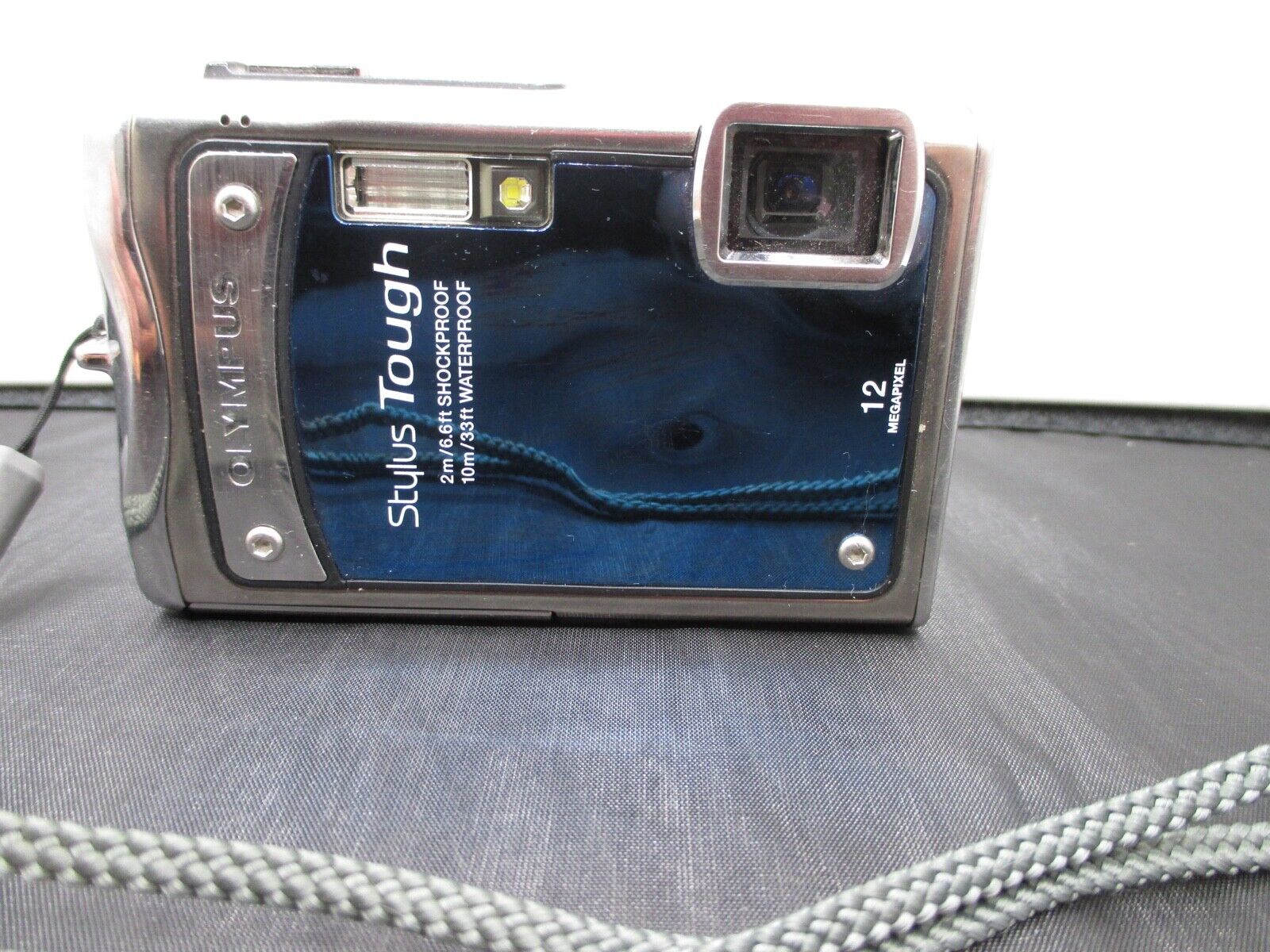 Olympus Stylus Tough 8000 12.0MP Digital Camera BlueTested Olympus Stylus Tough 8000 12.0MP Digital Camera BlueTested