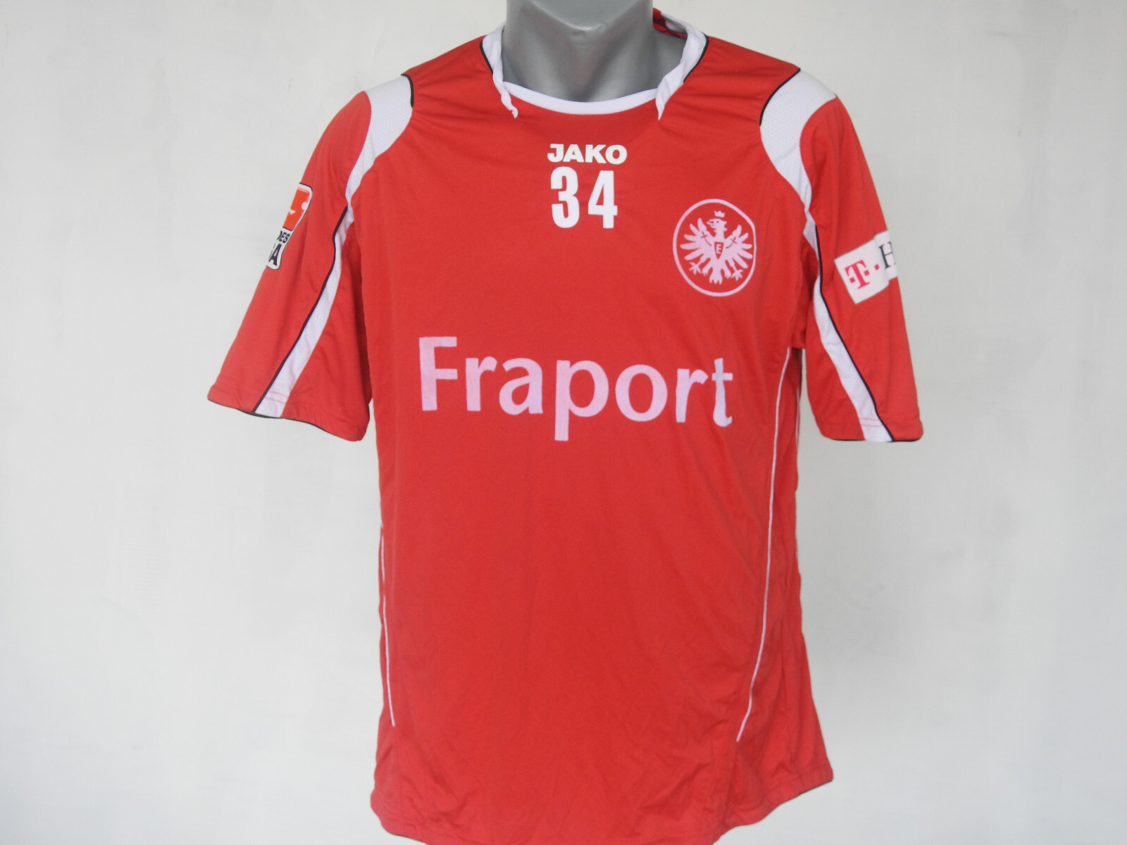 Eintracht Frankfurt Training Jersey Jako Red Shirt Size M