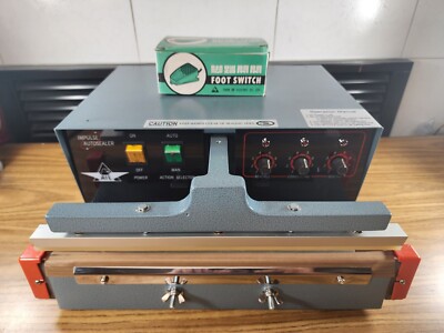 AIE 14'' IMPULSE AUTO SEALER AIE-305AI AUTOSEALER AMERICAN INTERNATIONAL ELECTRIC