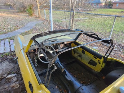 1978 Triumph Spitfire 1500 Coupe Yellow RWD Manual