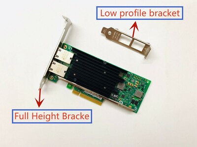 Intel PCI-Express X540-T2 10G Dual RJ45 Ports Ethernet Network Adapter US
