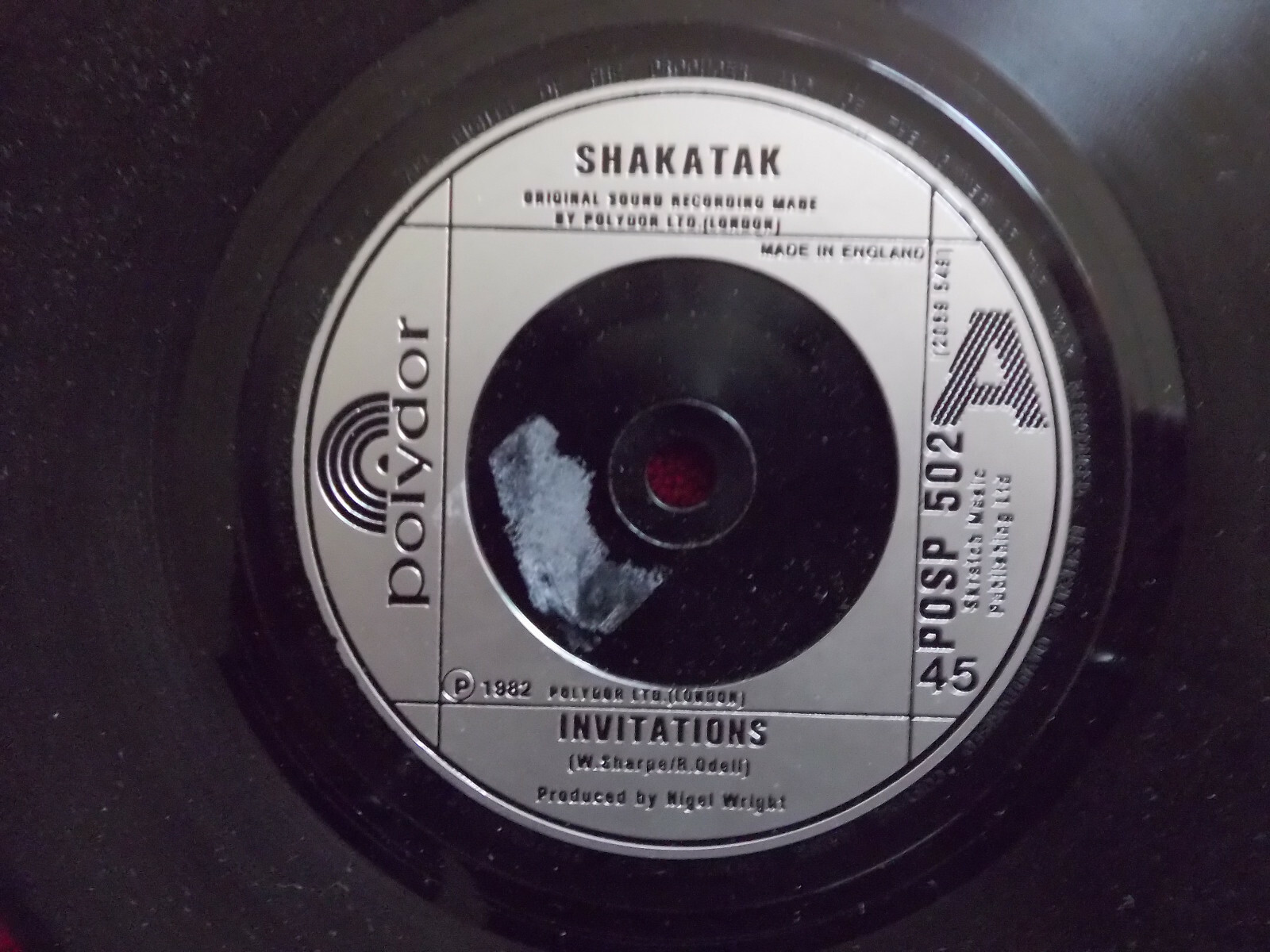Shakatak – Invitations / In shadows | 7″-Single, Polydor, 1982