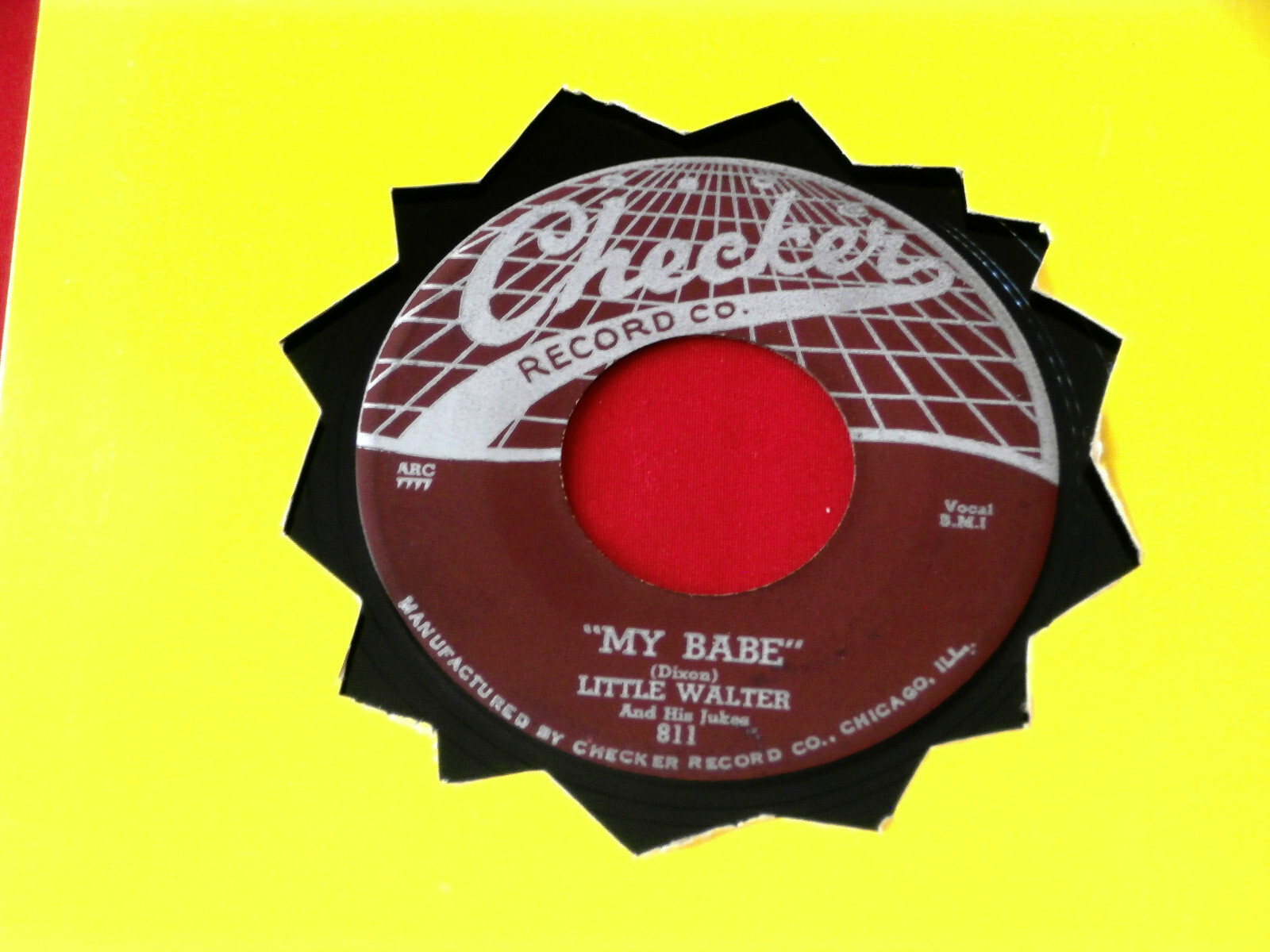 R & B ~ LITTLE WALTER~ MY BABE~ ORIG. FIRST PRESSING