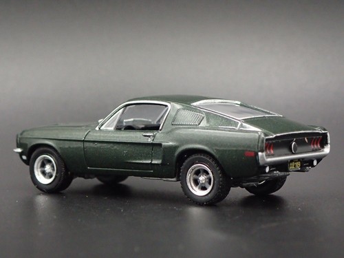 1968 68 FORD MUSTANG GT MCQUEEN BULLITT 1/64 SCALE COLLECTIBLE DIECAST MODEL CAR 1968 68 FORD MUSTANG GT MCQUEEN BULLITT 1/64 SCALE COLLECTIBLE DIECAST MODEL CAR