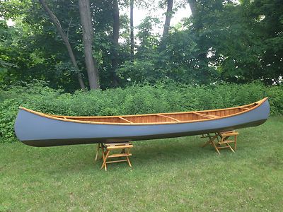 E. M. White light tripper 16' Azland Canoe Co. Henniker NH. Tom Seavey