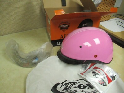 Helmet - Adult Medium Pink / Sun Visor
