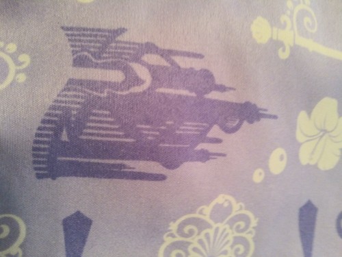 Disney Princess Items Crowns Castles Hearts Purple White 45 X 60 Curtain Panel