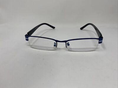 EYEWEAR G010 52/18/138 COL 01 NAVY BLUE EYEGLASSES FRAME !Z33