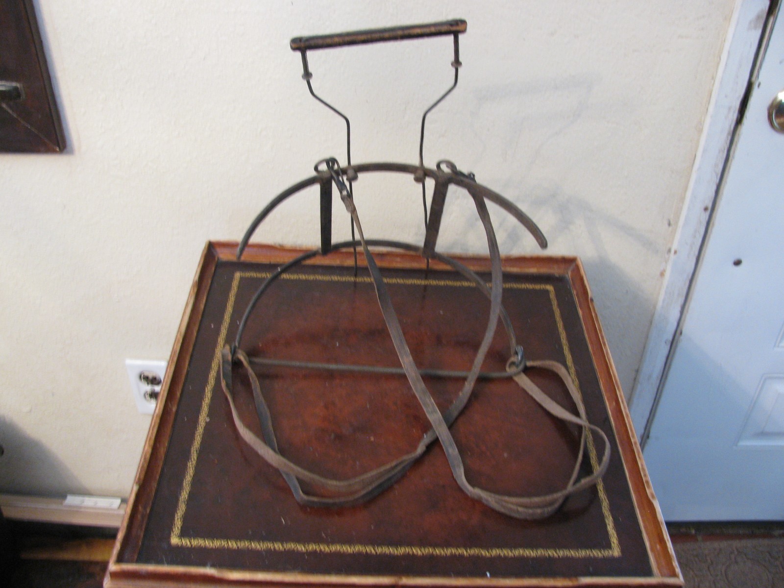 Vintage Musical Harmonica Vest Holder, 1920/30's