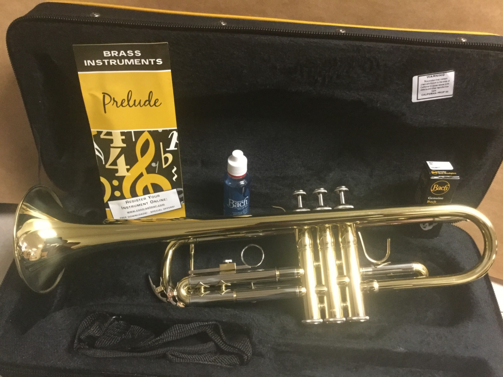 NEW Conn Selmer Prelude TR711 Bb Student Trumpet