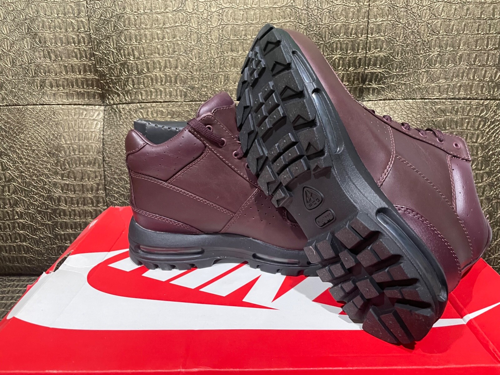 Nike Air Max Goadome TT Burgundy Black Mens Athletic Sneaker Nike AIR GOADOME BOOT – DTLR main image 3