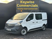 2017 Vauxhall Vivaro 1.6 CDTi 2900 BiTurbo ecoTEC Crew Van L1 H1 Euro 6 (s/s) 5d