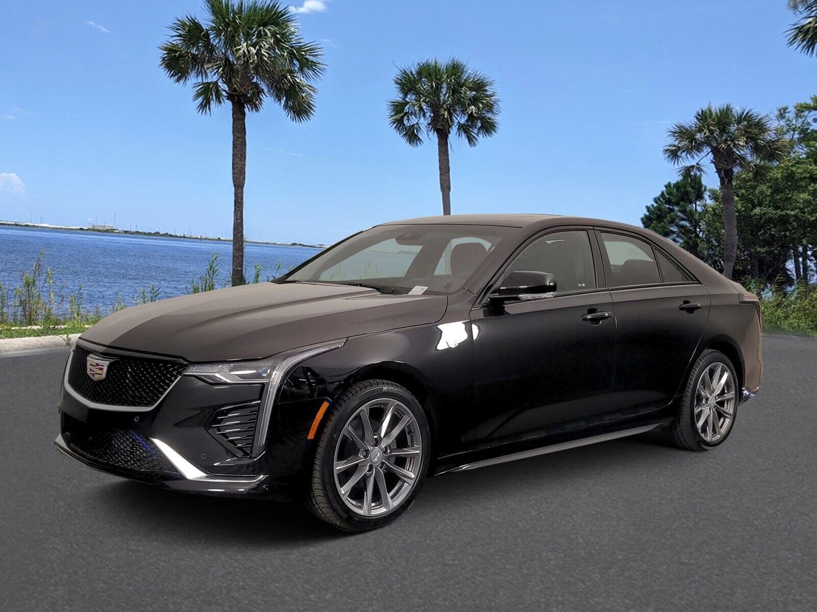 2022 Cadillac CT4, Black Raven with 7 Miles available now!