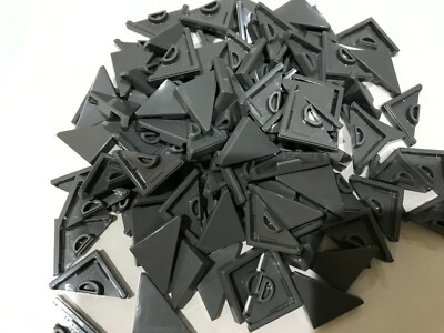LEGO-  NEW -#35787-DARK BLUISH GREY-TILE MODIFIED 2 X 2 TRIANGULAR-25 PIECES