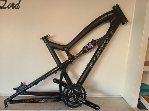 Santa Cruz Nomad Med/lg Mtb Bike Frame Rear Fox Shock Sram Crank 26
