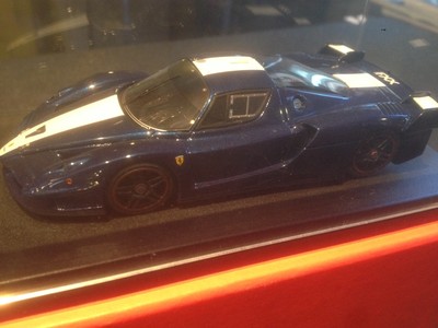 LOOKSMART LS159B FERRARI FXX 2005 BLUE TOUR DE FRANCE 1/43