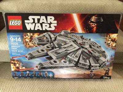 all lego millennium falcon sets