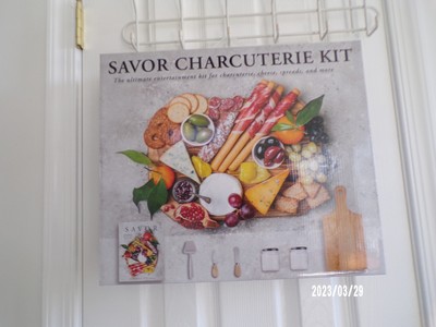 NEW Savor Entertaining with Charcuterie, Cheese, Spreads, More! Sealed Box! KIT