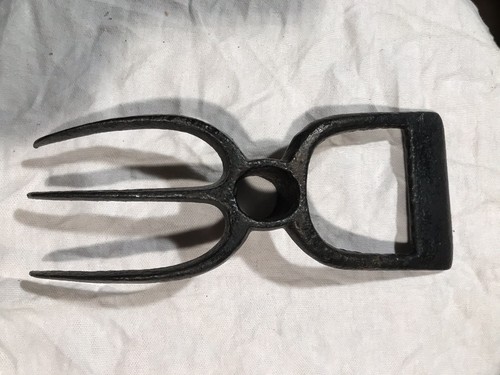 Vintage Small Garden Hoe And Rake Combo