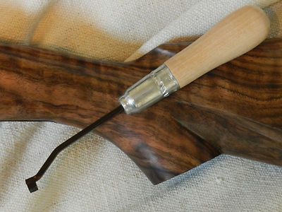 Ramelson Ullman Single Line Carbide Tip Gunsmith Checkering Tool Push USA