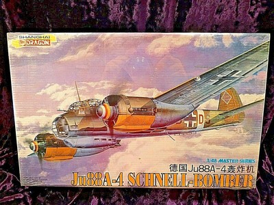 Dragon Models 1/48 scale Ju88A-4 Schnell-Bomber 5528 Factory Mint Wrapped