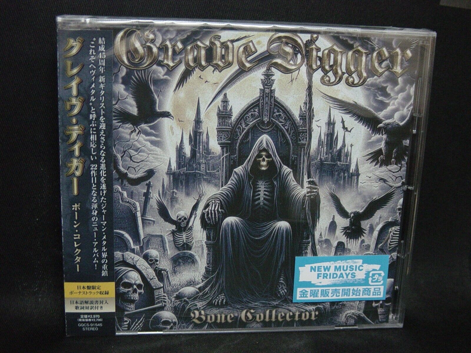 GRAVE DIGGER Bone Collector + 1 JAPAN CD Running Wild Hawaii GRAVE DIGGER Bone Collector + 1 JAPAN CD Running Wild Hawaii