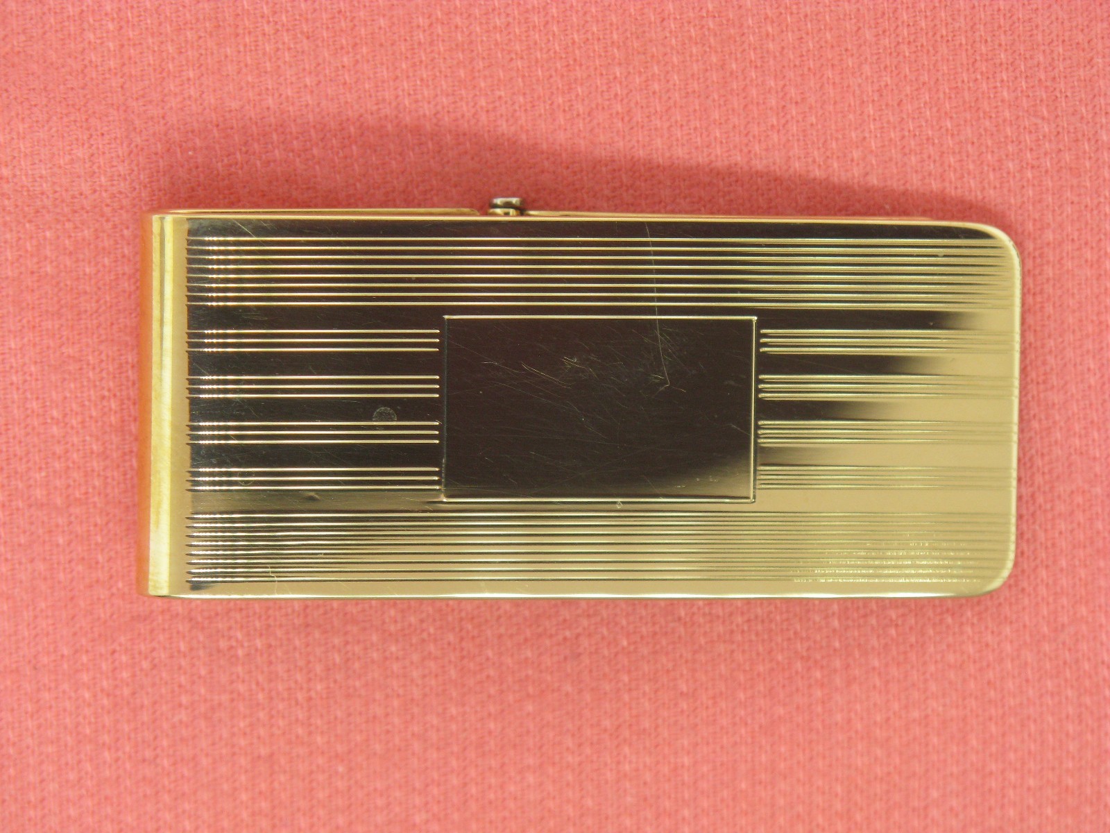 14K Yellow Gold Hayward Engraved Hinged Money Clip H66500405