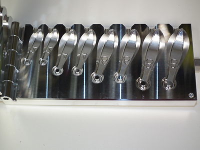Saltwater Bank Sinker mold 2,4,6,8oz CNC Aluminum