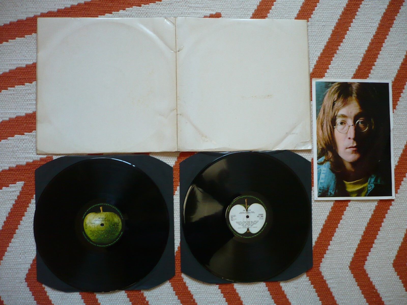 The Beatles The White Album Double Vinyl UK 1970 4th Press