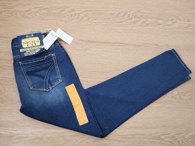 Seven 7 Skinny Jeans Womens 12  Skin Fit High Waist Shaping Super Soft 31x29 NEW
