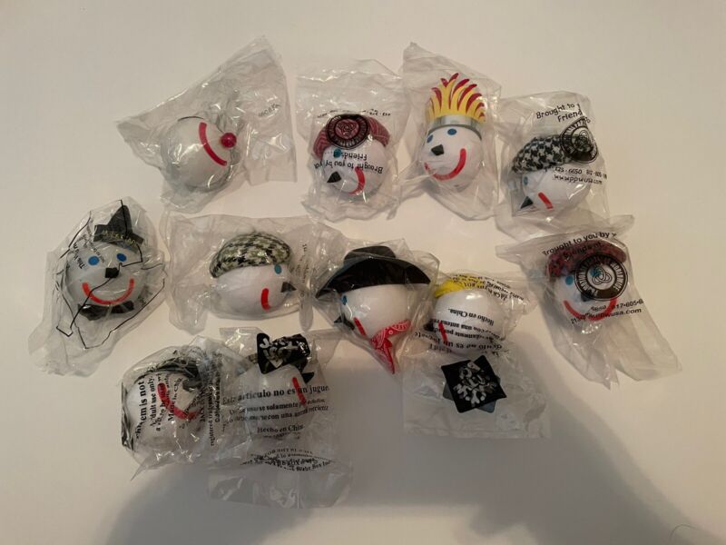 Jack In The Box Rare Antenna Topper Ball Lot