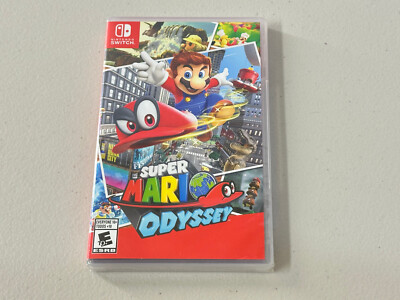 NEW! Super Mario Odyssey (Nintendo Switch) Factory Sealed! -FIRST-PRINT-