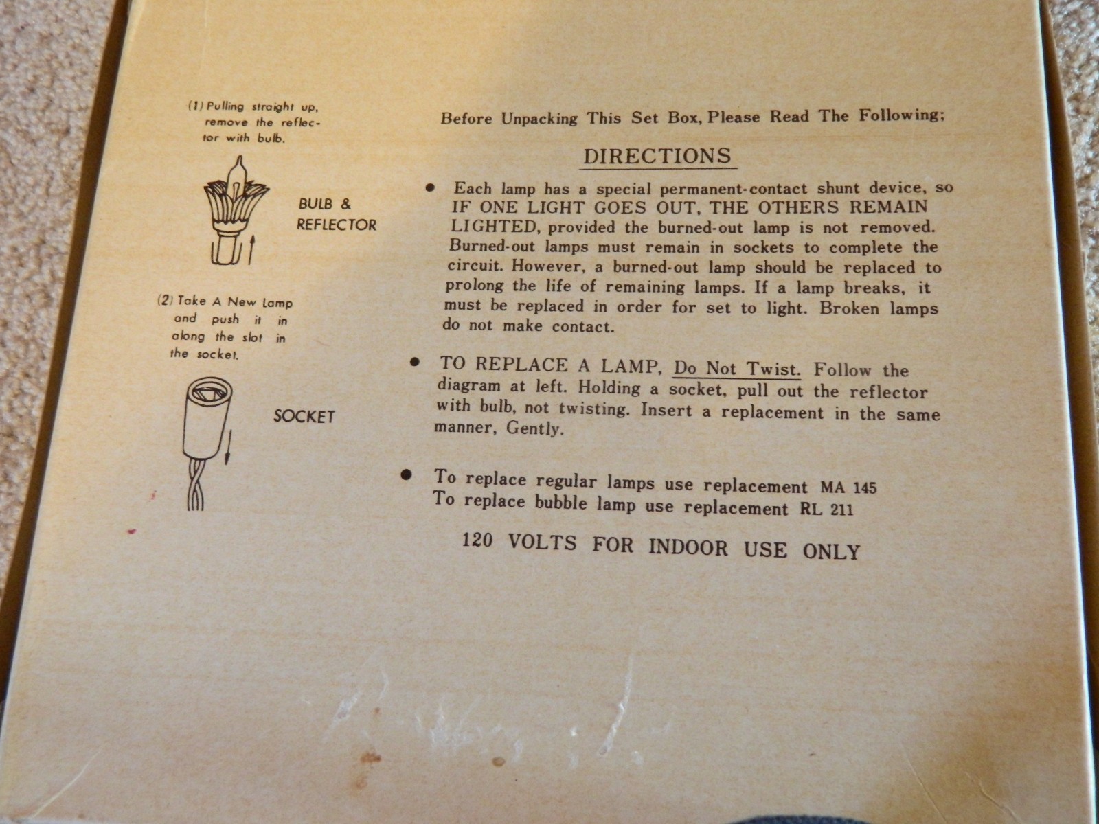 VTG CHRISTMAS TREE TOPPER~ STAR TREE TOP DECORATION IN BOX JAPAN