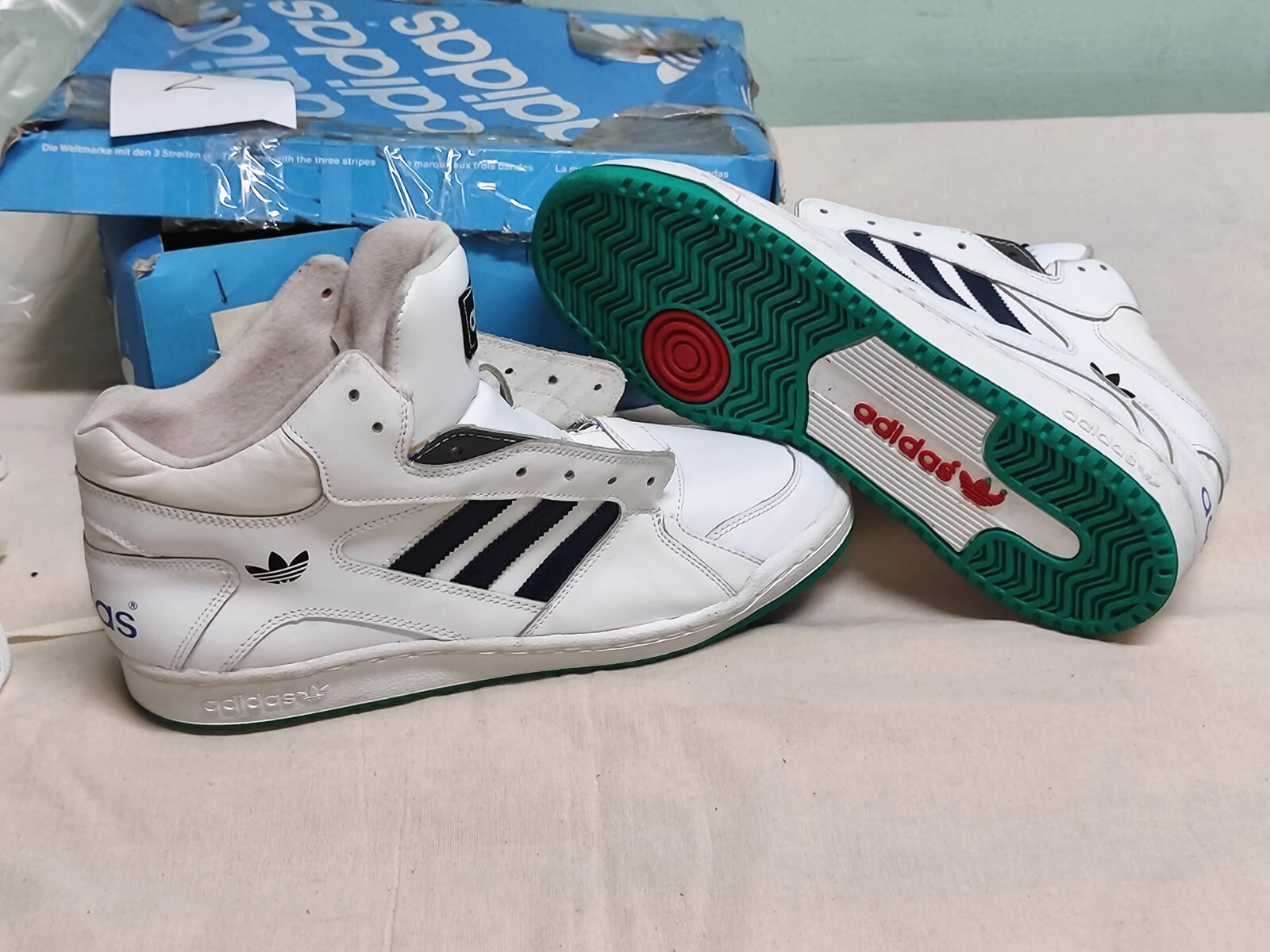 Retro Vintage 90s Soviet USSR TRAINERS Basketball Sneakers