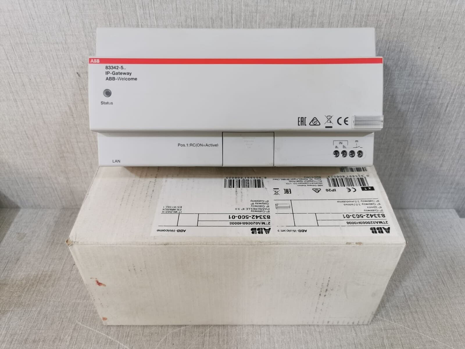 ABB 2TMA020060H0008/ 83342-500-01 , ip-gateway abb-welcome ABB 2TMA020060H0008/ 83342-500-01 , ip-gateway abb-welcome