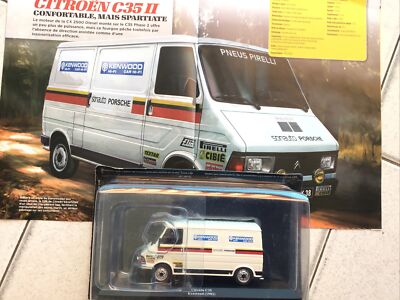 Assistance Rallye1/43 No74 CITROËN C 35 II TEAM SONAUTO KENWOOD PORSCHE B BEGUIN