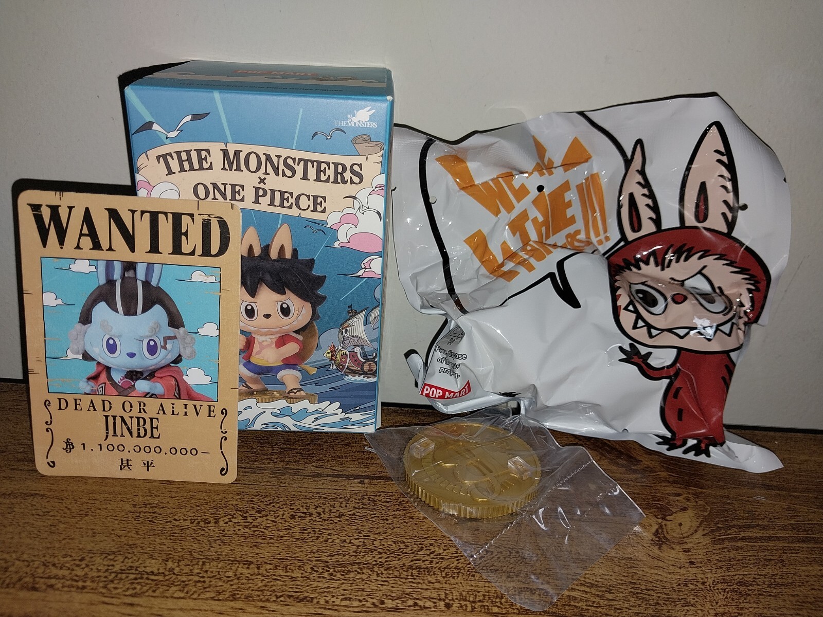 新品未開封 正規品ONE PIECE x LABUBU POP MART THE MONSTERS x ONE PIECE LABUBU - Sabo | eBay