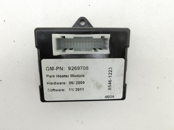 Opel Insignia A 13-17 Steuergerät ECU Modul Park Heater Module Opel Insignia A 13-17 25.01.2016 9269708 8546-1223... Vorschau 3