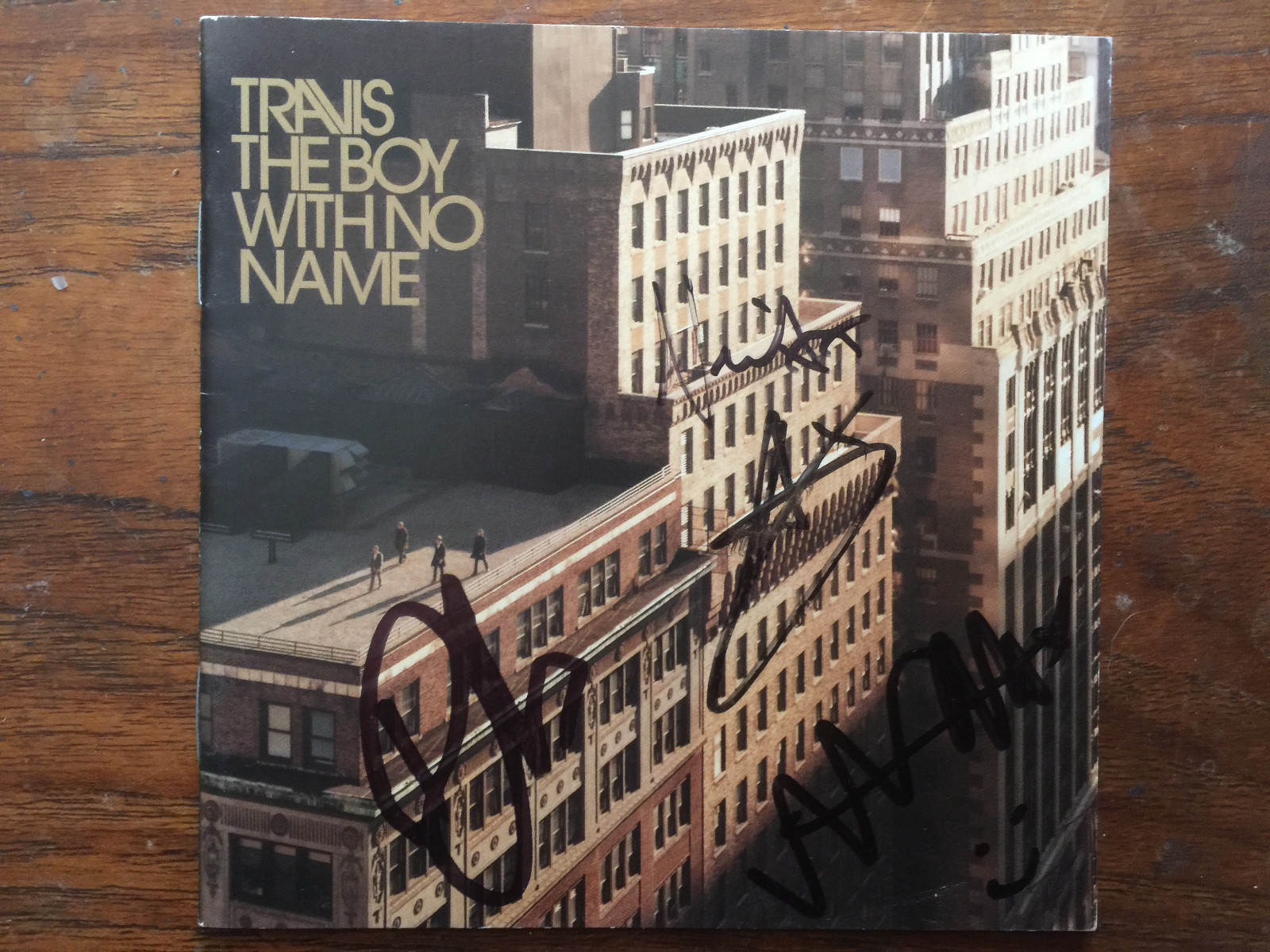 Travis cd the Boy With No Name with signed cd booklet 2007 Travis cd the Boy With No Name with signed cd booklet 2007