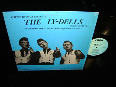The Ly-Dells LP CLIFTON 2002 Greatest Hits SHRINK 1981