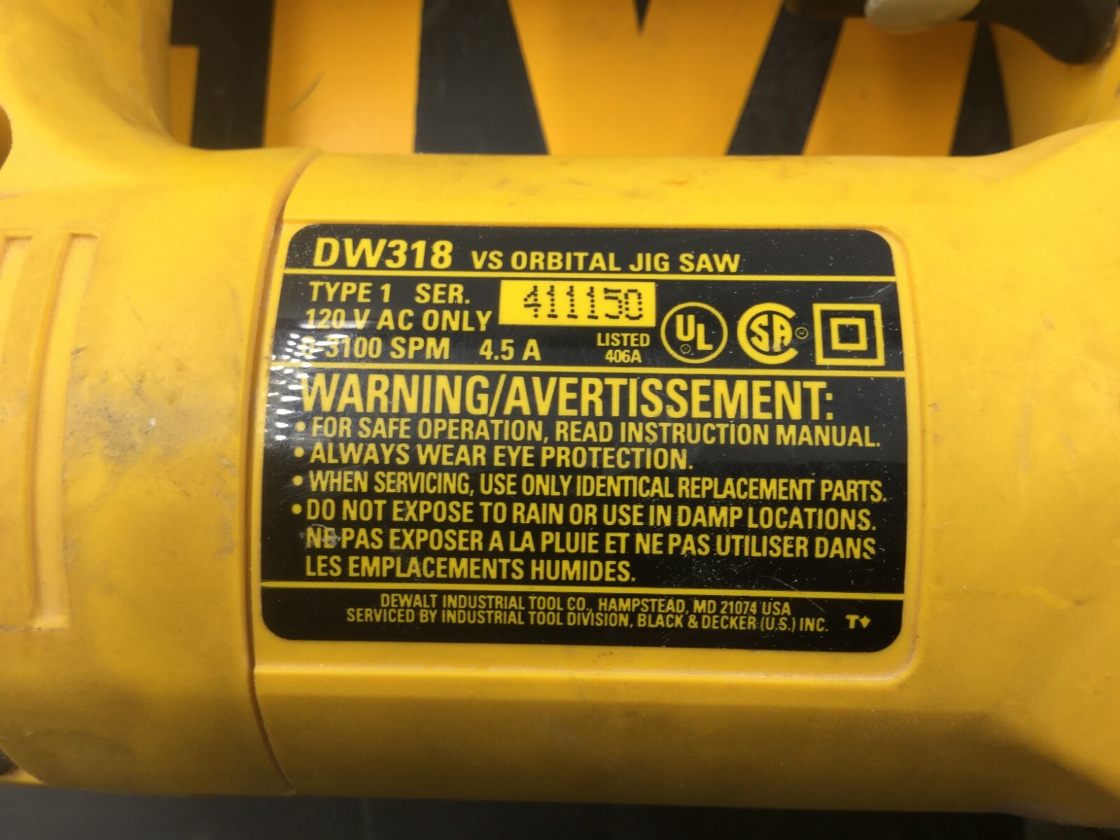 DeWalt VS Orbital 1
