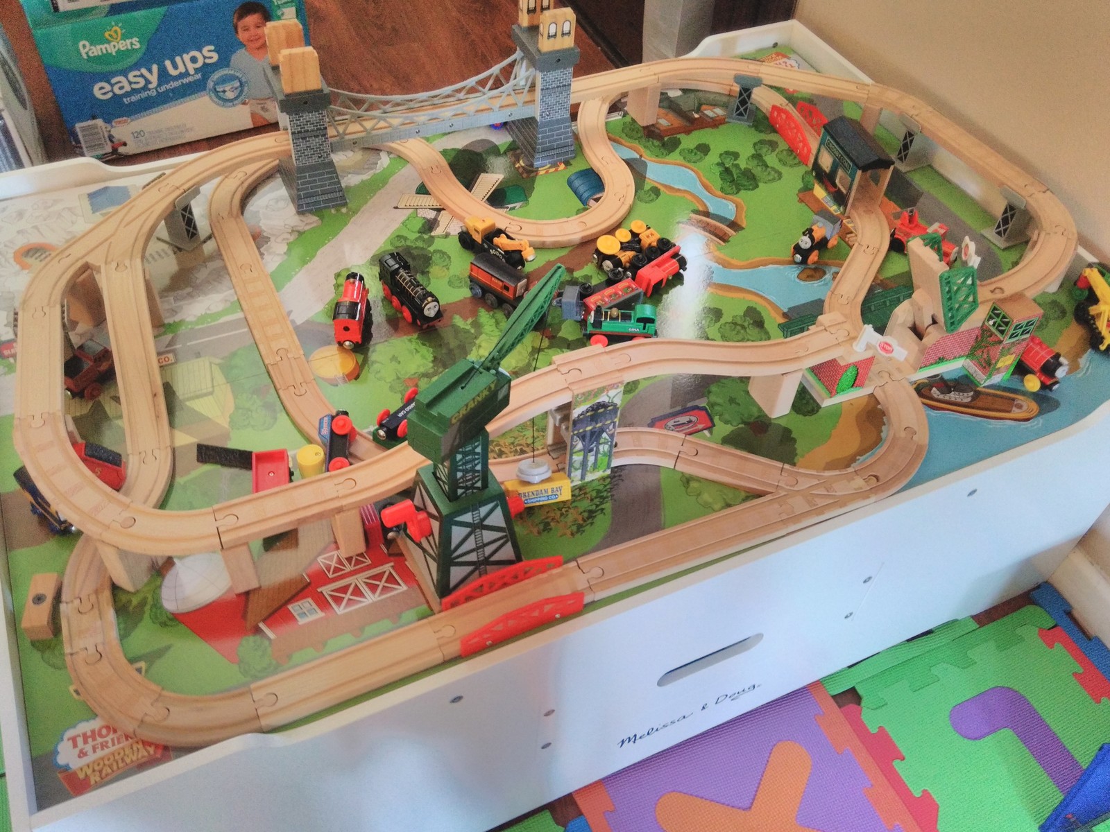 Railway Adventure Playboard Thomas & Friends Wooden Railway Real Wood | eBay