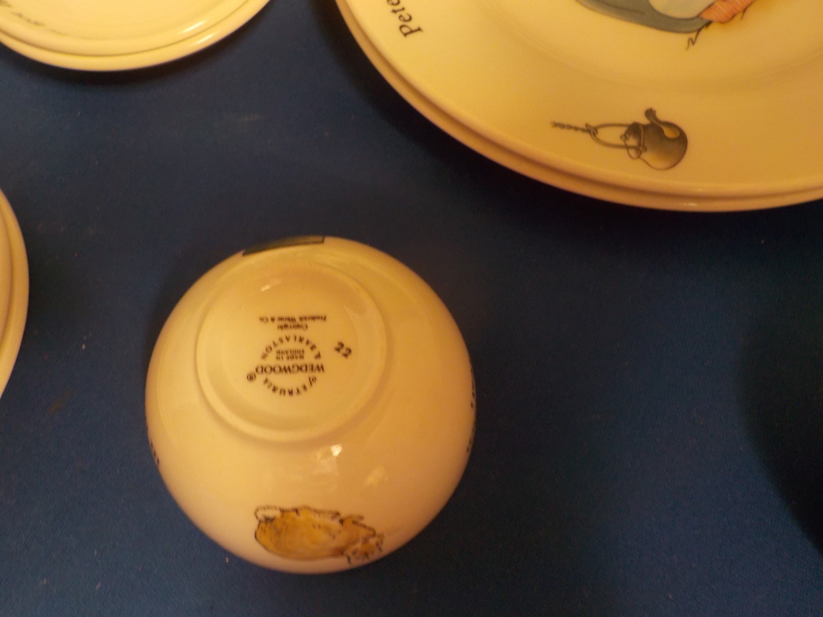 Vintage Wedgwood Peter Rabbit  12 PIECE TEA SET Excellent Condition